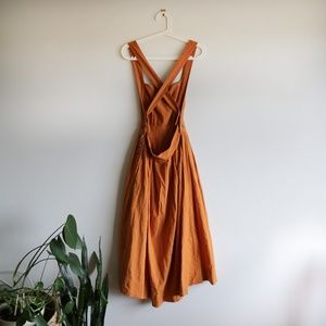 NEW - Free People Crossback Apron Dress